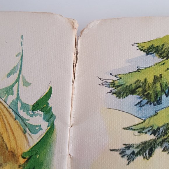 The Three Bears Milo Winter 3417 Vintage 1938 Merrill Publishing Company Chicago - Picture 8 of 12